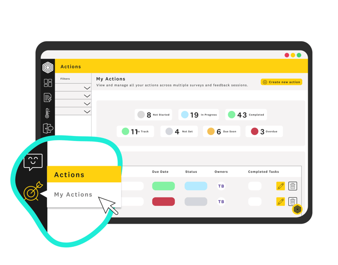 My actions homepage-1